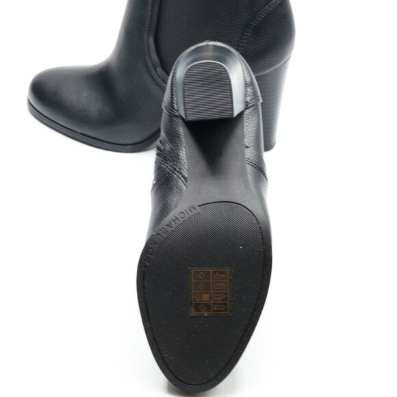 Michael Kors Jilly Heeled Bootie Black 6 M - Picture 5 of 5